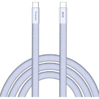 Cablu USB Verbatim USB-C to USB-C 60W 120cm Purple (30275)