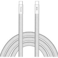 Cablu USB Verbatim USB-C to USB-C 60W 120cm White (30274)