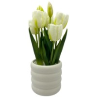 Floare decorativă ChiToys 31cm White (BF2427004)