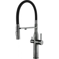 Смеситель для кухни Mixxus VTM-021 Reflector Black (17577)