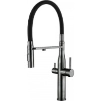 Baterie bucătărie Mixxus VTM-021 Graphite Reflector Black (17575)