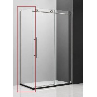 Cabină de duș Miscellaneous SYSP 90x200  Brushed Matte Nickled 8mm