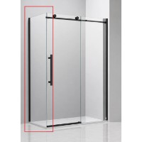 Cabină de duș Miscellaneous SYSP 90x200 Matte Black 8mm