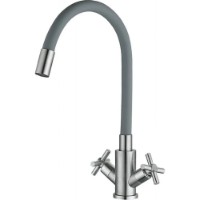 Смеситель для кухни Mixxus DVE-011 Reflect Gray (17558)