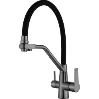 Смеситель для кухни Mixxus FUL-021 Graphite Reflector Black (17578)