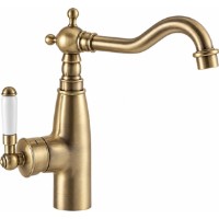 Смеситель для умывальника Mixxus Premium Vintage Bronze 001-C (15613)