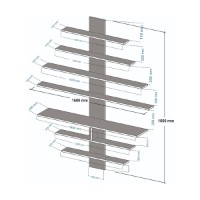 Living Hanah Home Zebra White Walnut imaginea #5 — magazin online Desire.md