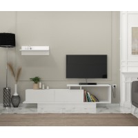 Comodă TV Hanah Home Asos White