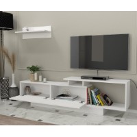 Comodă TV Hanah Home Asos White imaginea #3 — magazin online Desire.md