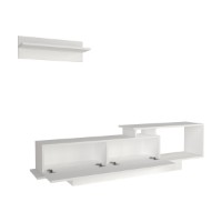 Comodă TV Hanah Home Asos White imaginea #5 — magazin online Desire.md