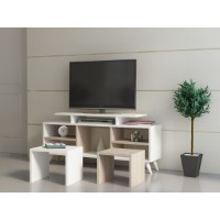 Comodă TV Hanah Home Kutay White Cordoba