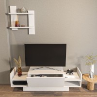 Comodă TV Hanah Home Bahar White imaginea #3 — magazin online Desire.md