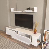 Comodă TV Hanah Home Ekol White imaginea #2 — magazin online Desire.md