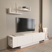 Comodă TV Hanah Home Ekol White imaginea #5 — magazin online Desire.md