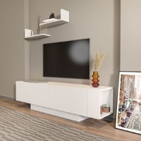 Comodă TV Hanah Home Ekol White imaginea #6 — magazin online Desire.md