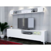 Comodă TV Hanah Home Kar White imaginea #2 — magazin online Desire.md
