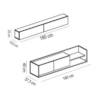 Living Hanah Home Kale Teak White imaginea #4 — magazin online Desire.md