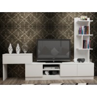 Comodă TV Hanah Home Team White