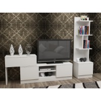 Comodă TV Hanah Home Team White imaginea #3 — magazin online Desire.md