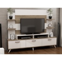 Living Hanah Home Diana White Walnut imaginea #2 — magazin online Desire.md