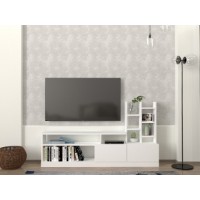 Comodă TV Hanah Home Dolunay White