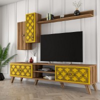Living Hanah Home Class S Walnut Yellow imaginea #2 — magazin online Desire.md