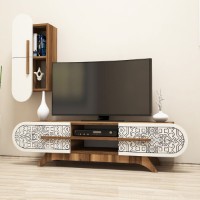 Living Hanah Home Defne Walnut Cream