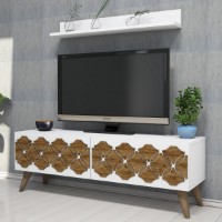 Comodă TV Hanah Home Nisan White