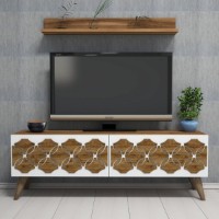 Comodă TV Hanah Home Nisan Walnut imaginea #3 — magazin online Desire.md