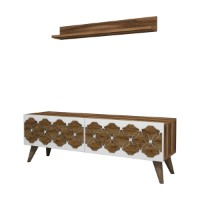 Comodă TV Hanah Home Nisan Walnut imaginea #4 — magazin online Desire.md