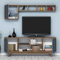 Living Hanah Home Ayla Walnut Blue imaginea #2 — magazin online Desire.md