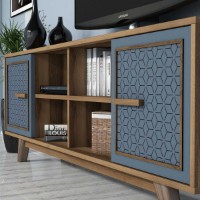 Living Hanah Home Ayla Walnut Blue imaginea #4 — magazin online Desire.md