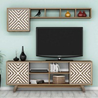 Living Hanah Home Inci Walnut White