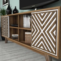 Living Hanah Home Inci Walnut White imaginea #4 — magazin online Desire.md