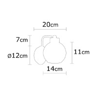 Бра Opviq Ani N-376 фото №3 — интернет-магазин Desire.md