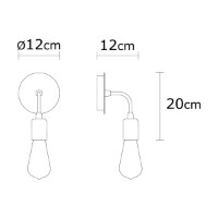 Candelabru de perete Opviq Harput N-1325 imaginea #4 — magazin online Desire.md