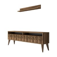 Comodă TV Hanah Home Line Walnut imaginea #4 — magazin online Desire.md
