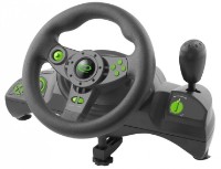 Игровой руль Esperanza Wheel Nitro Black/Green