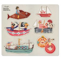 Set jucării Londji Ocean Magnets Set of 12 (IM024)