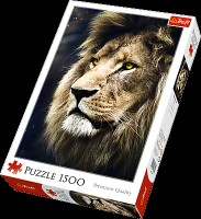Puzzle Trefl 1500 Lions portrait (26139) imaginea #2 — magazin online Desire.md