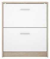 Rafturi pentru pantofi Gerbor Nepo SFB2K Stejar Sonoma/Nymphea Alba imaginea #2 — magazin online Desire.md