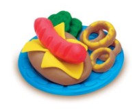 Plastilina Hasbro Play-Doh Burger Barbecue (B5521) imaginea #3 — magazin online Desire.md
