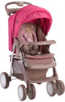 Коляска Lorelli Foxy with cover Beige&Rose Princess фото №2 — интернет-магазин Desire.md