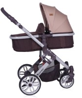 Коляска Lorelli Luna Brown&Beige фото №2 — интернет-магазин Desire.md