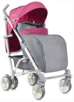 Коляска Lorelli S200 Rose&Grey Cities фото №1 — интернет-магазин Desire.md