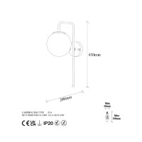 Candelabru de perete Opviq Viran 10910 imaginea #5 — magazin online Desire.md