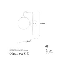 Candelabru de perete Opviq Viran 10940 imaginea #5 — magazin online Desire.md