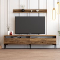 Comodă TV Hanah Home Istanbul Walnut