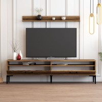 Comodă TV Hanah Home Istanbul Walnut imaginea #3 — magazin online Desire.md