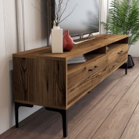 Comodă TV Hanah Home Istanbul Walnut imaginea #4 — magazin online Desire.md
